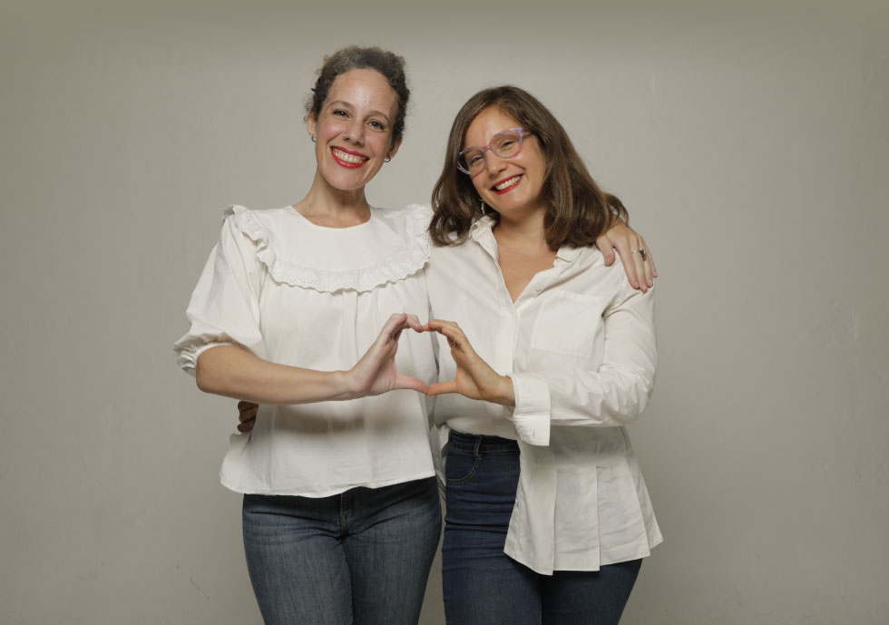 Joy Klinko y Luciana Goldstein Joy Klinko y Luciana Goldstein